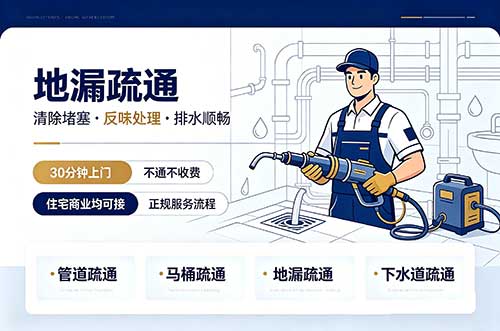 铜陵地漏疏通