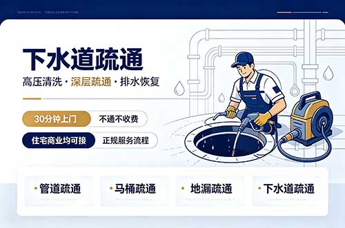 铜陵下水道疏通