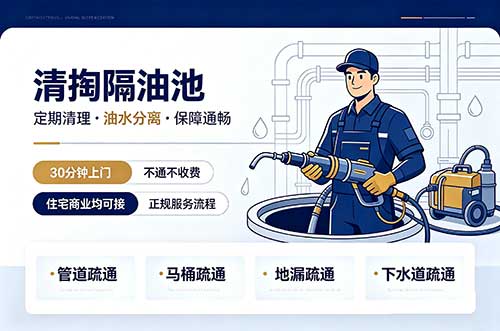 铜陵清掏隔油池